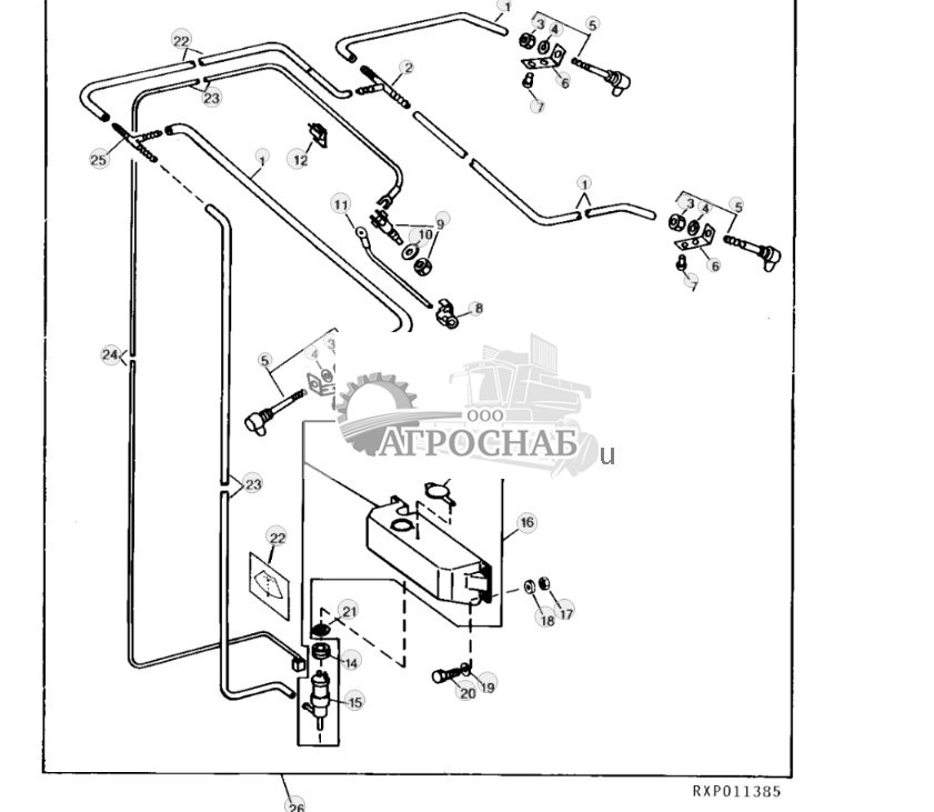 ОМЫВАТЕЛЬ ВЕТРОВОГО СТЕКЛА 